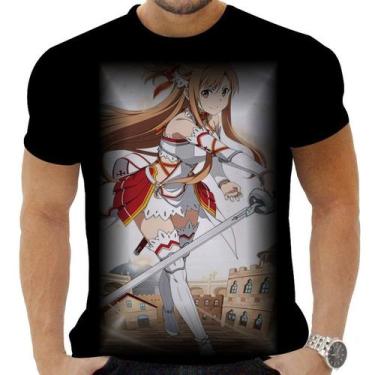 Imagem de Camiseta Camisa Personalizada Anime Clássico Sword Art Online 02 - Zah