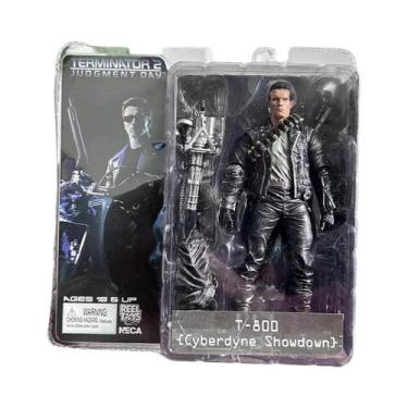Imagem de Figura De Ação PVC Terminator T-800 T-1000 De 18cm, Modelo De Brinqued