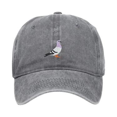 Imagem de Boné Unissex De Primavera Com Bordado De Pombo, Proteção Solar, Laváve
