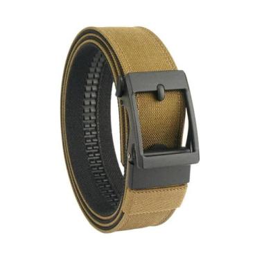 Imagem de Cinto Tático Masculino De Nylon Dupla Camada Reforçado Com Fivela Auto