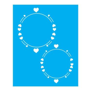 Imagem de Stencil Tamako Moldura - 20X25Cm - Ref B735