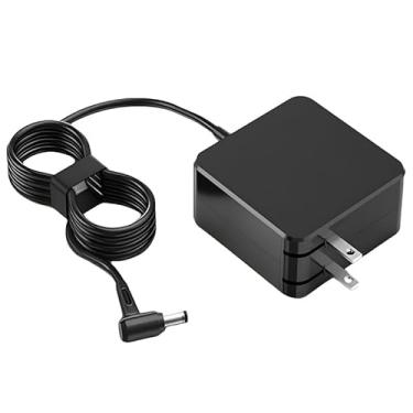 Imagem de Carregador para Lenovo Laptop IdeaPad 3 (3-14 3-15 3-17), 65W 45W Lenovo IdeaPad 3 carregador com plugue dobrável e cabo de alimentação de 1,7 m compatível com ponta redonda, Yoga, Flex, Miix