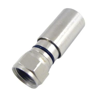 Imagem de Conector F Rg6 Compressao Cnf60012 Proeletronic