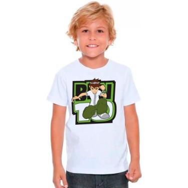 Imagem de Camiseta Desenho BEN10 Moda Infantil Roupa Criança 05, Modelo 12, 4