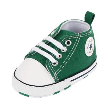 Imagem de Tênis Esportivos De Lona Com Estampa De Estrela Para Bebês Recém-nasci
