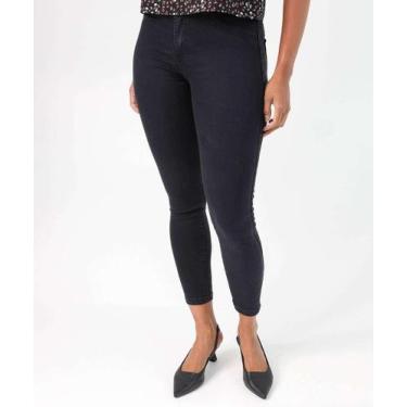 Imagem de Calça Jeans Skinny Feminina Biotipo Preto-51037, 40, Preto