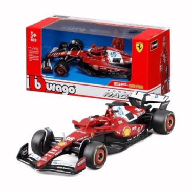 Imagem de Miniatura F1 Ferrari SF-25 16 Leclerc S/ Piloto 1:43 Bburago