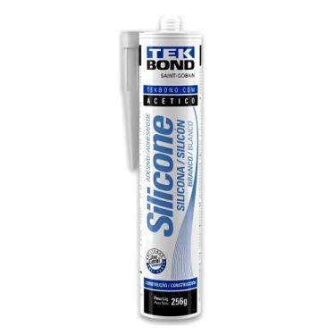 Imagem de Kit silicone tubo branco 256 gr 6 unidades - tek bond