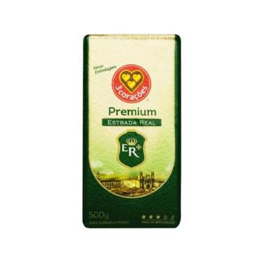 Imagem de Café Torrado e Moído 3 Corações Estrada Real Premium 500g, 500g