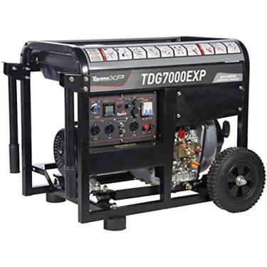 Imagem de GERADOR TOYAMA DIESEL TDG7000EXP MONOFASICO BIVOLT 115/230V 60HZ 6.0KW PARTIDA ELETRICA COM AVR APTO ATS