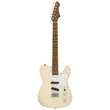 Imagem de Guitarra Elétrica Pro II 615-MK2 Nashville Corpo em Poplar, Braço em Maple Marble White...