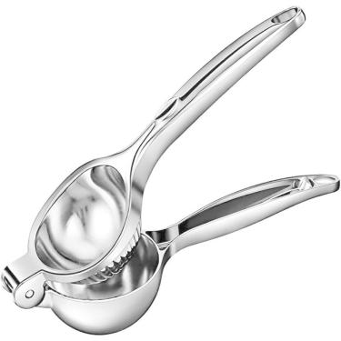 Imagem de Espremedor de Limão UD230202 em Zinco 22CM para Cozinha Uso Doméstico Uni Home