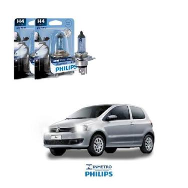 Imagem de Lâmpadas Farol Volkswagen Fox Philips H4 BlueVision