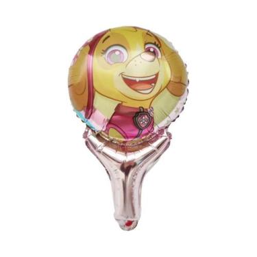 Imagem de Balões De Animais Paw Patrol 20pcs Com Bastão De Alumínio Para Decoraç