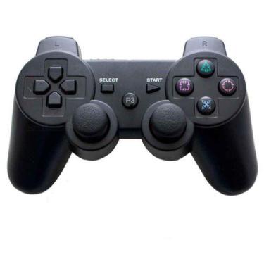 Imagem de Controle Com 3 Ps3 Sem Fio Dualshock - AQUILAE
