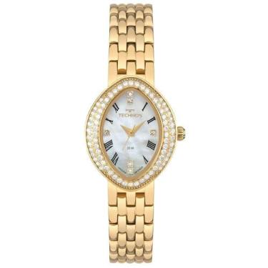 Imagem de Relógio Technos Feminino Mini Joia Dourado - 2035nbn-1b