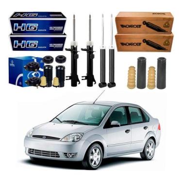 Imagem de Amortecedor Dianteiro Traseiro Fiesta Sedan 1.0 2003 A 2006 - Nakata