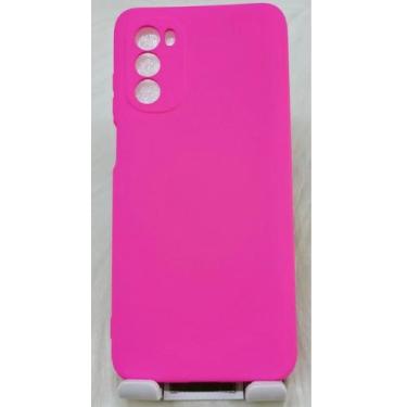 Imagem de Capa Capinha Case Motorola Moto G52/82 Silicone Aveludada Protege Câme