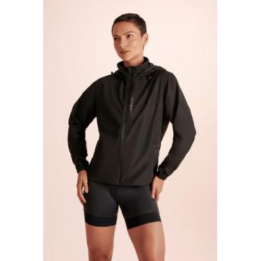 Imagem de Jaqueta Windbreak Feminina Lupo Lsport Af Original Com Capuz, Preto, G