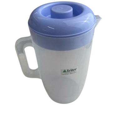 Imagem de Jarra plastica 4l com tampa tritec jarra graduada cores escolha cor:ro