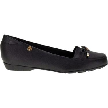 Imagem de Sapato Mocassim Feminino Modare Ultraconforto Laço, Preto, 36