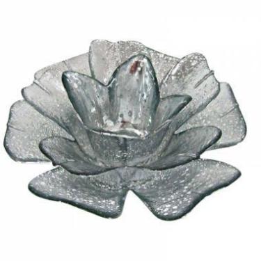 Imagem de Castical de vidro flor - BTC Decor