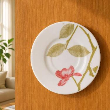 Imagem de Pires Enfeite Decorativo Parede Cozinha Quarto Sala Suporte Beuty - Ge