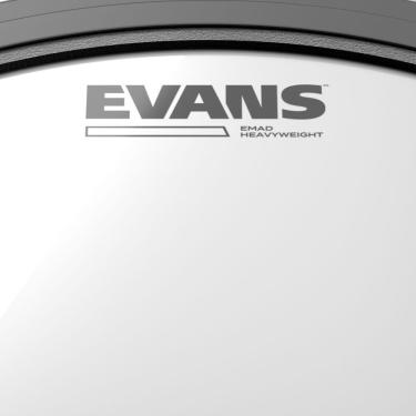 Imagem de Kit de Peles para Caixa e Bumbo EBP-EMADHW Heavyweight com Anéis EMAD Branca Evans