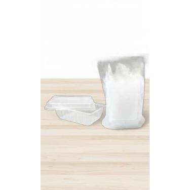 Imagem de Pote Retangular 500ml Freezer Microondas 50un - Congratulations Store