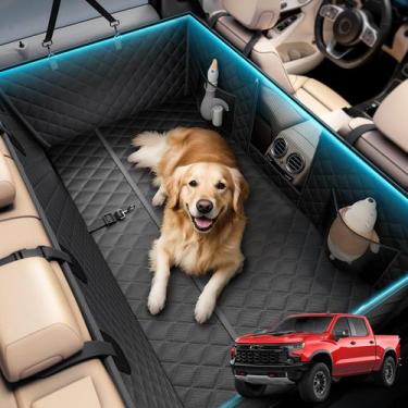 Imagem de Cubierta Impermeable para Asiento Trasero de Camioneta para Perros Wig