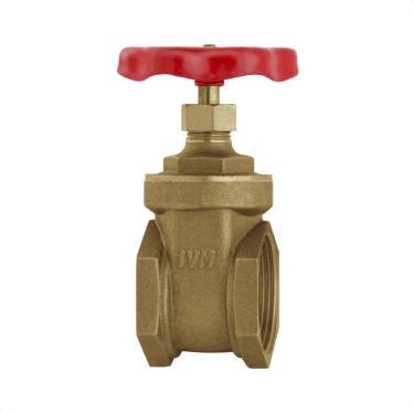 Imagem de Registro Gaveta Industrial De 1 Latão Forjado Ivm Italy