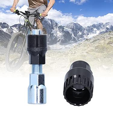 Imagem de extrator de manivela de a?o carbono de bicicleta,Extrator de manivela de bicicleta, extrator de bra?o de manivela, reparo de manuten??o, remo??o, ferramenta de remo??o para pedivela c?nico com r