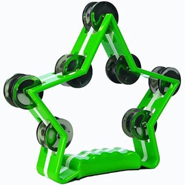Imagem de Pandeirola Meia Lua Formato De Estrela Turbo ATB004 (Verde)