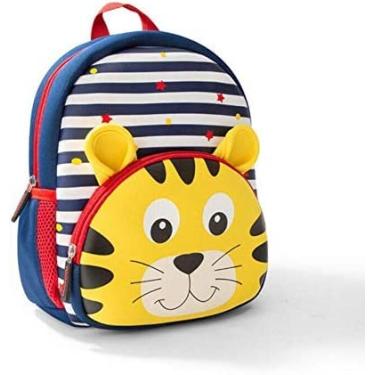 Imagem de Mochila Bolsa Infantil Crianças Animais Bebês Respirável, IBMKIDS (Tigre)