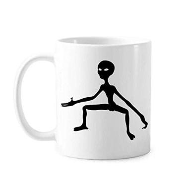 Imagem de Caneca alienígena do monstro alienígena do universo cerâmica xícara de porcelana louça
