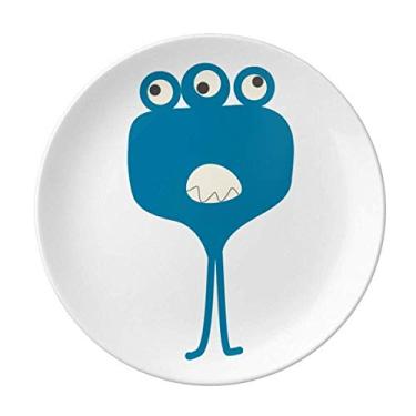 Imagem de Prato de monstro decorativo de porcelana Salver do Universo e Alienígena
