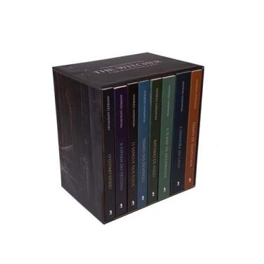 Imagem de The Witcher - Box Capa Dura 8 Livros Sapkowski Coleção Português Série
