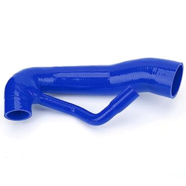 Imagem de Tubo de Mangueira de Admissão de Silicone para Cooper S R55 R56 R57 R58 R59 R60 1.6L N18 2011 a 2013, Excelente Substituição do Tubo de Fluxo de Ar, Som Aprimorado do Motor (Azul)