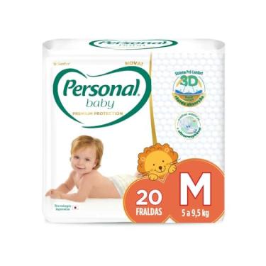 Imagem de Personal Fralda Baby Premium Protection Média, 20 unidades