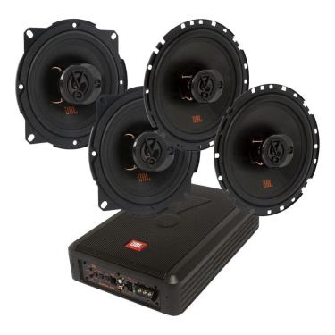 Imagem de Caixa JBL Ativa Amplificada SW8A-MS 200w + Alto Falantes 6  JBL 6TRFX55 + 5  5TRFX55 Flex4