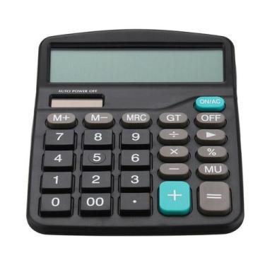 Imagem de Calculadora Eletrônica 12 Digitos Renlix Cor:Preto - Relinx