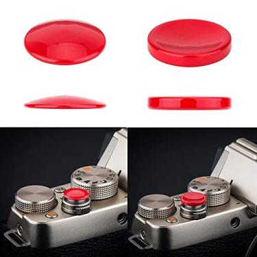 Imagem de 2x Tampa do botão do obturador da câmera para A7CR A7CII ZV-E10 II ZV-E10 ZV-1 A7C A6700 A6600 A6500 A6400 A6300 A6100 A6000 A7SIII A7RII A7SII A7II A7II 7 A7S A7R RX100VII VI V IV III EOS M50 M10 M5