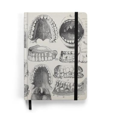 Imagem de Caderno Sketchbook Odontologia Capa dura 14 x 21 cm 80 fls (Miolo Quadriculado)