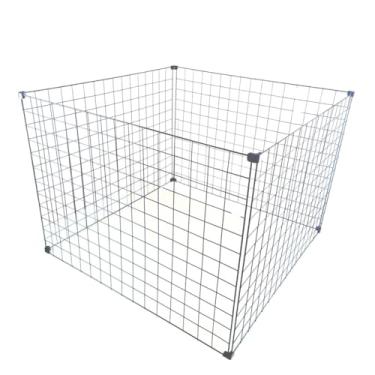 Imagem de Cercado Para Cachorro Gato Coelho Cercadinho Pet 4 Telas 60x80cm