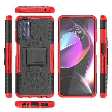 Imagem de Asuwish Capa de telefone para Motorola Moto G 5G 2022 com protetor de tela de vidro temperado e suporte fino híbrido resistente capa protetora para MotoG G5G 2022 XT2213-3 XT2213-2 feminino masculino