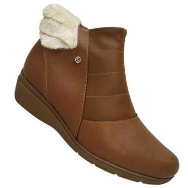 Imagem de Bota Feminina Adulta Salto Anabela Piccadilly Maxi 117091-Feminino