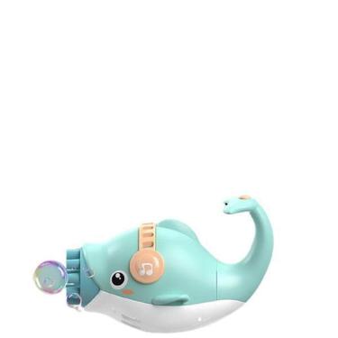 Imagem de Golfinho Bolhudo Lança Bolhas Sabão Criança Infantil Azul 3