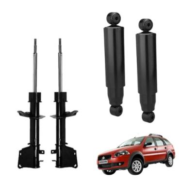 Imagem de Embrasil, Par Amortecedor Dianteiro/Traseiro Palio Weekend 2010 a 2014