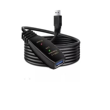 Imagem de Cabo extensor usb 3.0 c/ repetidor de sinal 30 metros - TEBERA