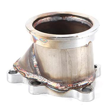 Imagem de GT25 GT28 T25 T28 Turbo Downpipe Flange Adaptador, 5 Parafusos 2,5 pol. V-Band Aço Inoxidável